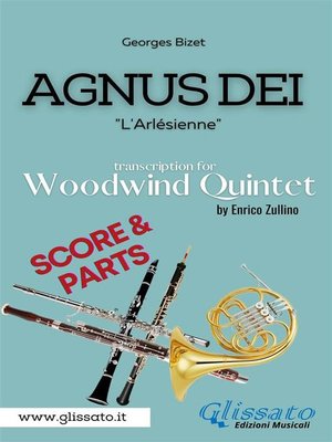 cover image of Agnus Dei--Woodwind Quintet (score & parts)